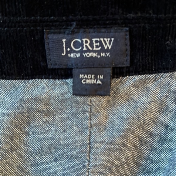 𝅺J.CREW Mens Navy Classic Corduroy Blazer Jacket Slim Fit M - Picture 13 of 16
